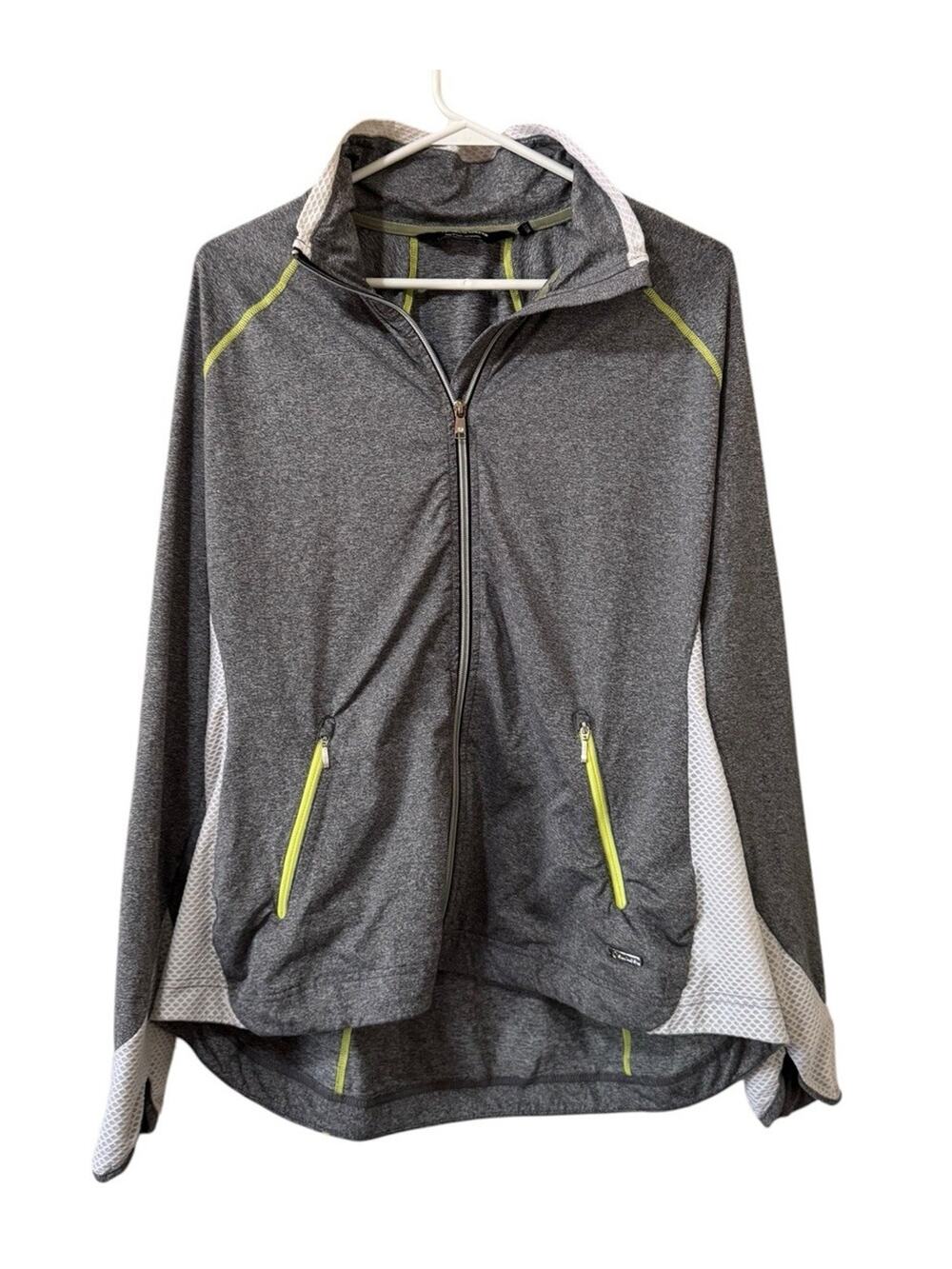 Sunice Jacket Women Size Measured Full Zip Long Sleeve Athleisure‎ Activewear